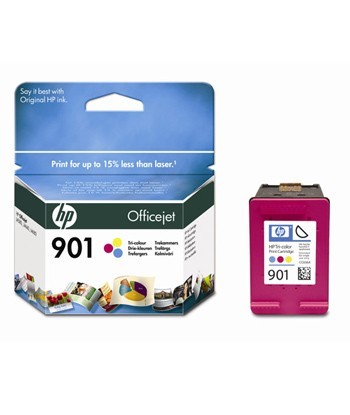 Tinteiro HP 901 Cor CC656AE...