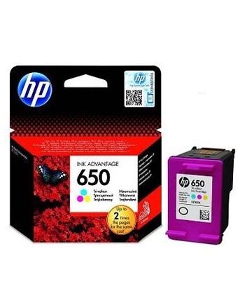 Tinteiro HP 650 Cor CZ102A...