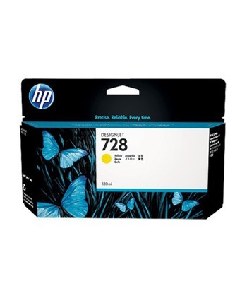 Tinteiro HP 728 Amarelo...