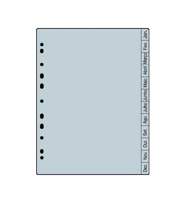 Separadores A4 Plástico Jan...