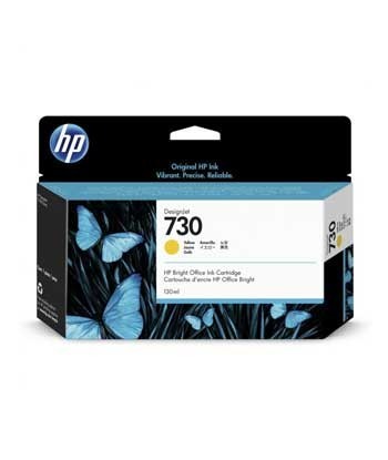 Tinteiro HP 730 Amarelo...