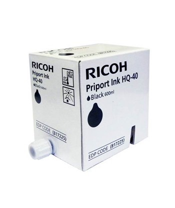 Tinta Ricoh HQ-40 Preto...