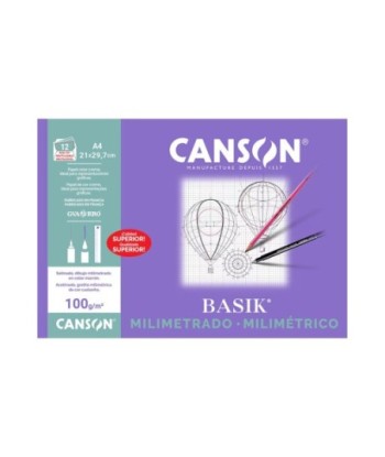 Papel Milimetrico 100gr A4...