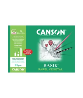 Papel Vegetal A4 95g Canson...