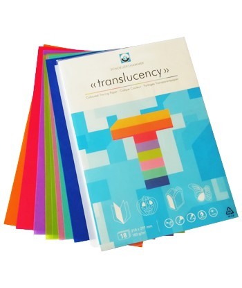 Papel Vegetal A4 100g Cores...