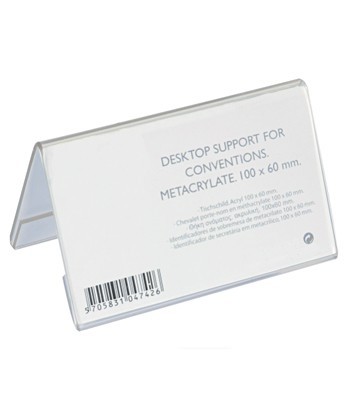 Porta-Nomes Secretária...