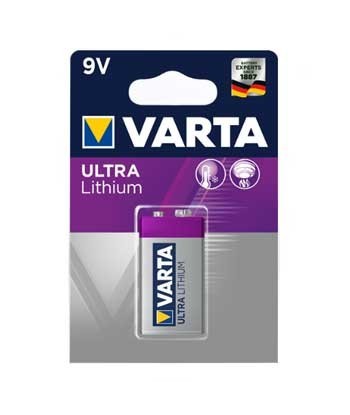 Pilhas 6LR61 Lithium...