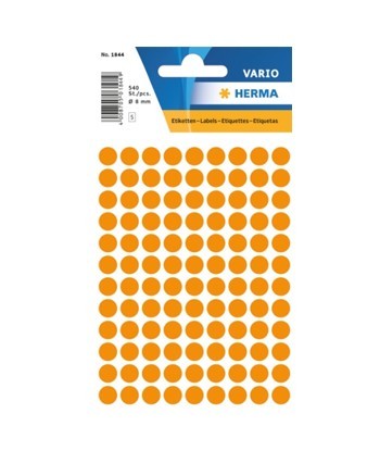 Etiquetas Redondas 08mm...