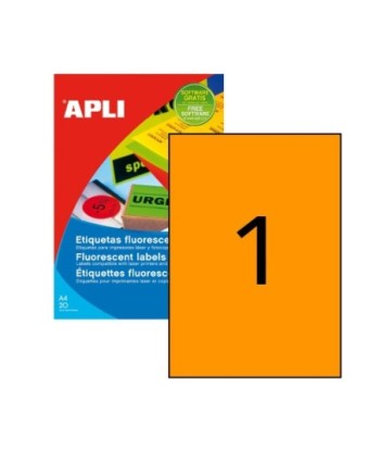 Etiquetas 210x297mm 20Fls...