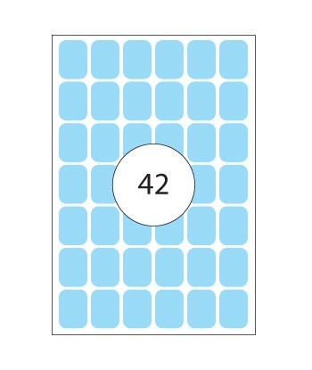 Etiquetas 016x022mm 2383...