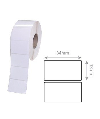 Etiquetas 034x18 D25mm...