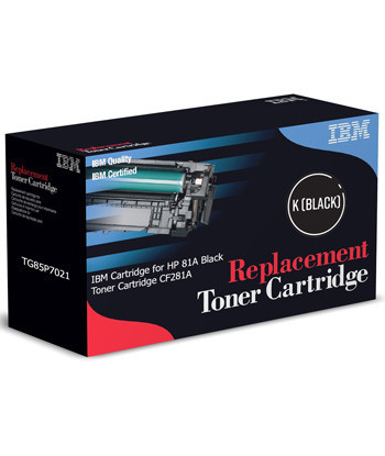 Toner IBM para HP 81A Preto...