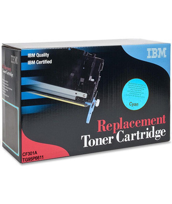 Toner IBM para HP 827A Azul...