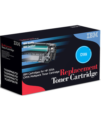 Toner IBM para HP 205A Azul...