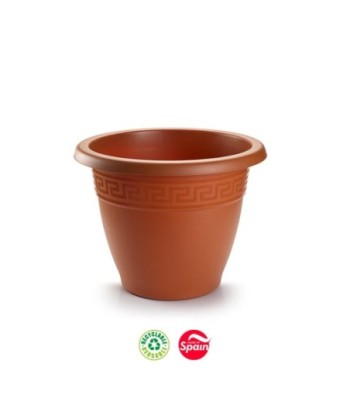 Vaso Redondo 25cm Terracota