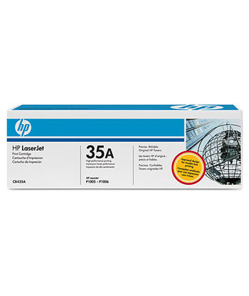 Toner HP 35A Preto CB435A...