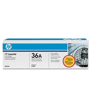 Toner HP 36A Preto CB436A...