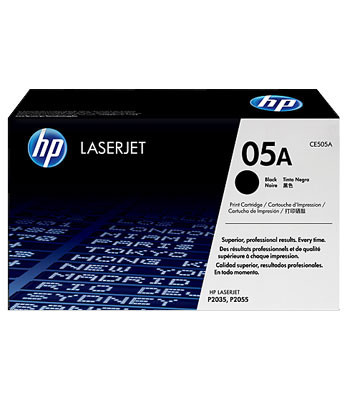 Toner HP 05A Preto CE505A...