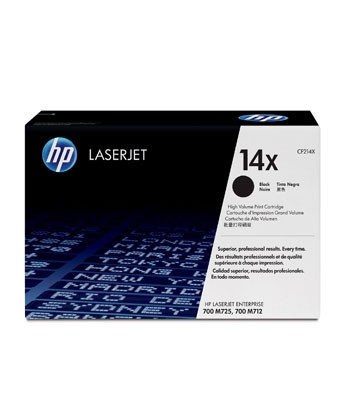 Toner HP 14X Preto CF214X...