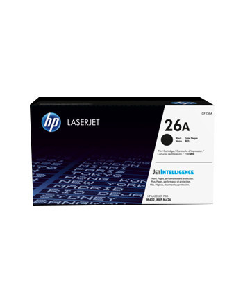 Toner HP 26A Preto CF226A...