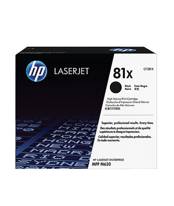 Toner HP 81X Preto CF281X...