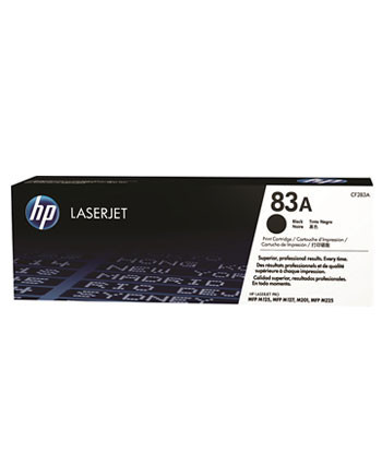 Toner HP 83A Preto CF283A...