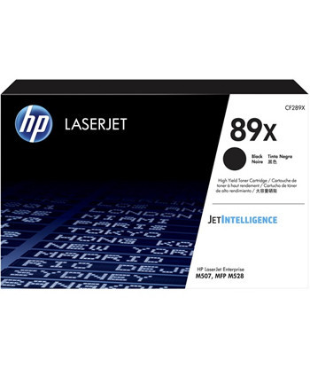 Toner HP 89X Preto CF289X...