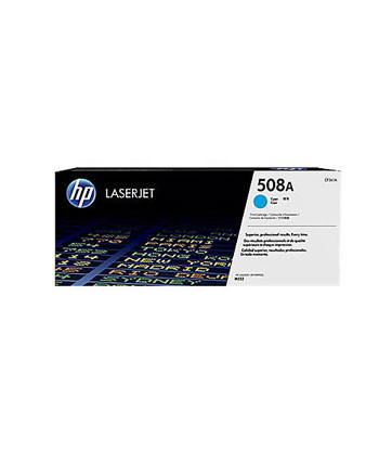 Toner HP 508A Azul CF361A...