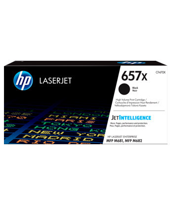 Toner HP 657X Preto CF470X...