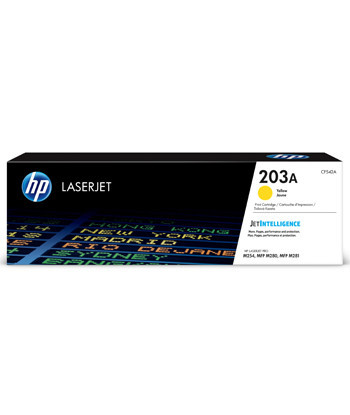 Toner HP 203A Amarelo...