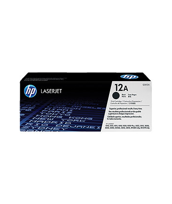 Toner HP 12A Preto Q2612A...