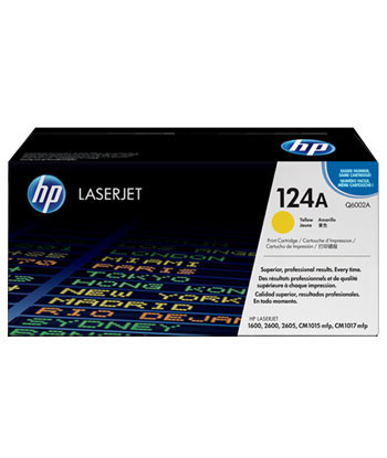 Toner HP 124A Amarelo...