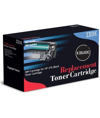 Toner IBM para HP 37A Preto...