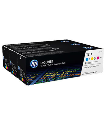 Pack Toners HP 131A 3 Cores...