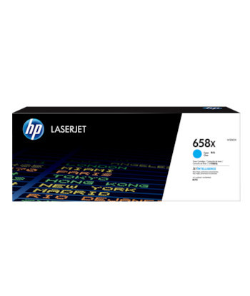 Toner HP 658X Azul W2001X...