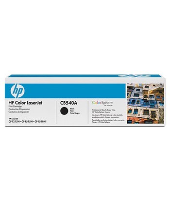 Toner HP 125A Preto CB540A...