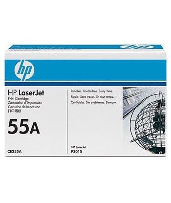 Toner HP 55A Preto CE255A...