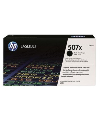 Toner HP 507X Preto CE400X...