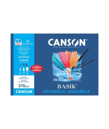 Papel Aguarela A4 370gr...