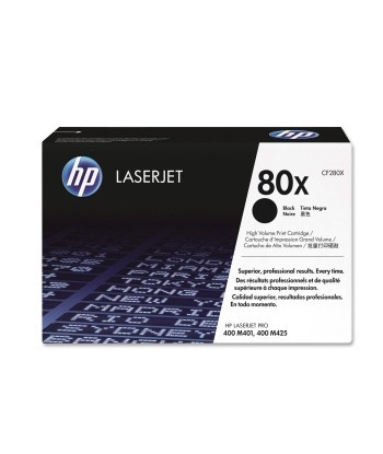 Toner HP 80X Preto CF280X...