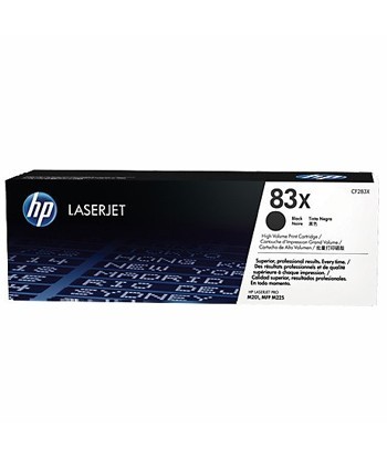 Toner HP 83X Preto CF283X...