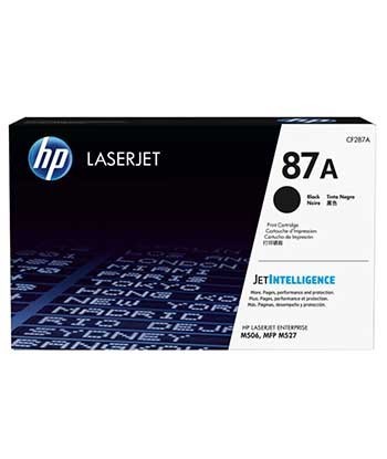 Toner HP 87A Preto CF287A...