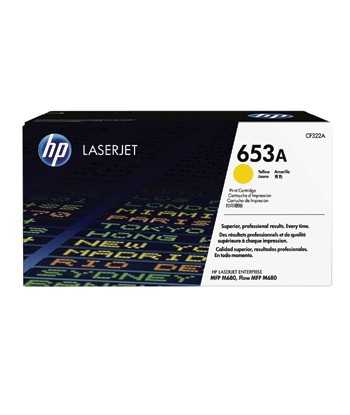 Toner HP 653A Amarelo...