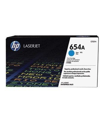 Toner HP 654A Azul CF331A...