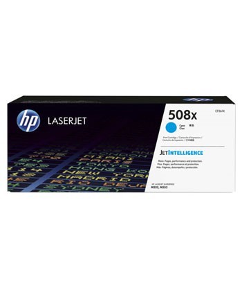 Toner HP 508X Azul CF361X...