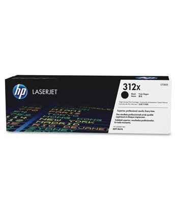 Toner HP 312X Preto CF380X...