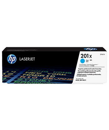 Toner HP 201X Azul CF401X...