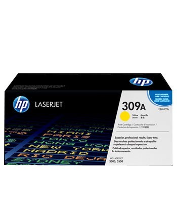 Toner HP 309A Amarelo...