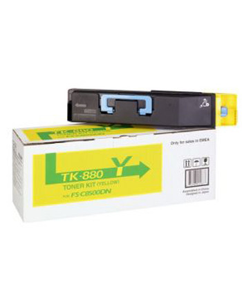 Toner Kyocera TK-880Y...