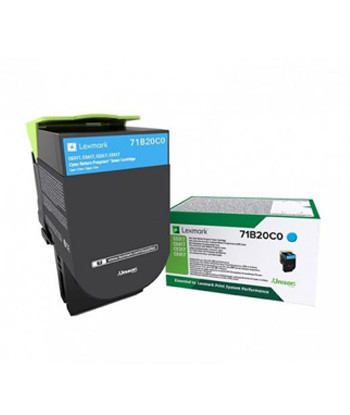 Toner LEXMARK Retorno Azul...